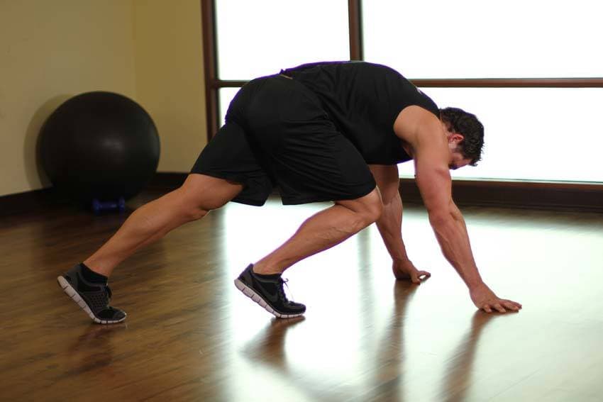 Mountain climbers, position 1