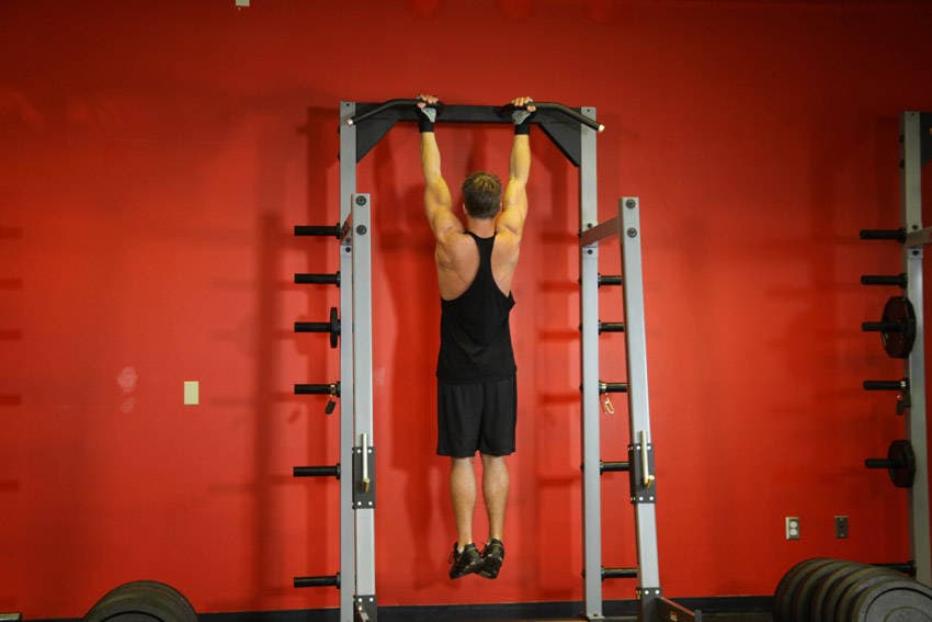Chin-ups, position 1