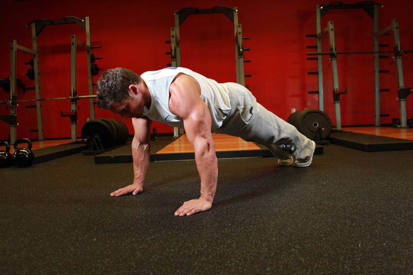 Push-ups, position 1