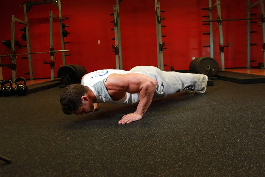 Push-ups, position 2