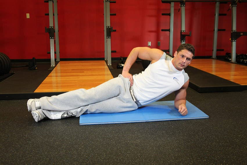 Side plank, position 1