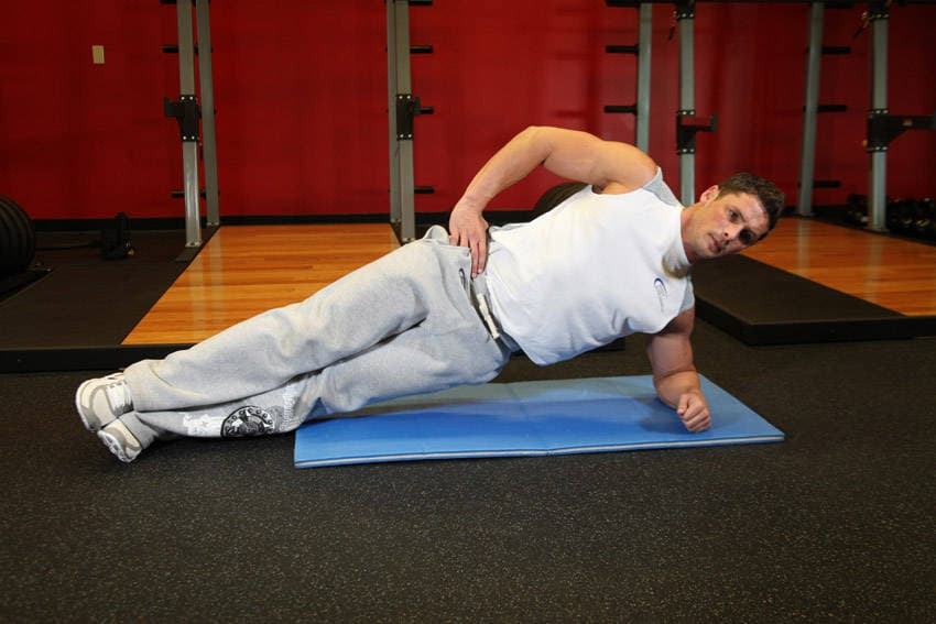 Side plank, position 2